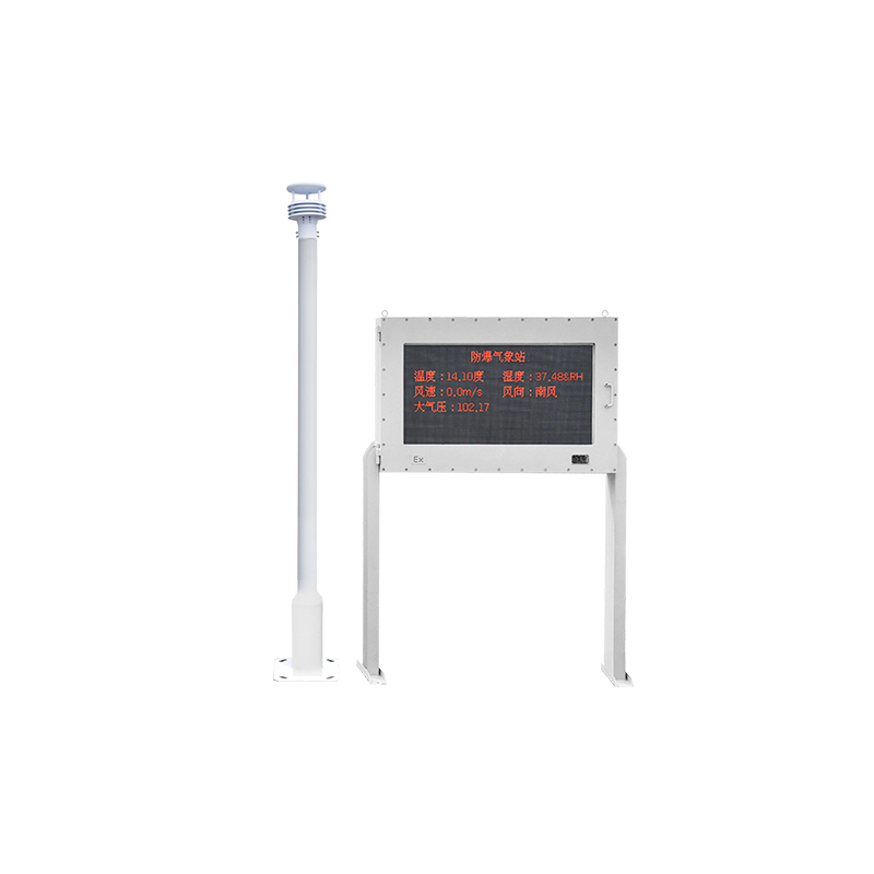 Explosion proof meteorological station