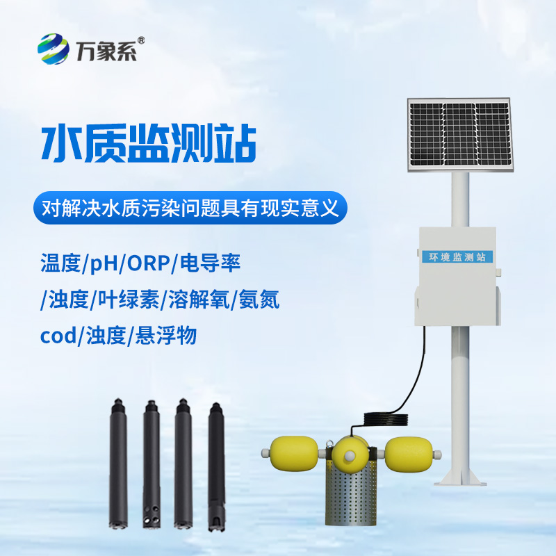 How is the over-limit alarm function of a small water quality monitoring station realized?