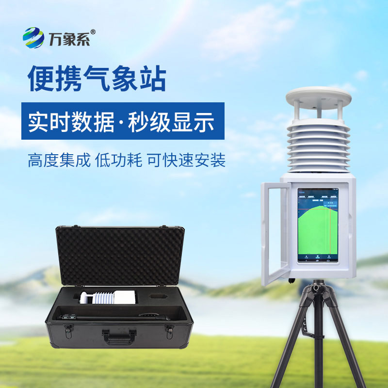 五要素便攜式氣象站屏幕款